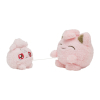 Officiële Pokemon center knuffel Igglybuff & Jigglypuff, don't cry Sweet Support 16cm breedt